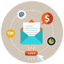 email marketing course - Icon proideators