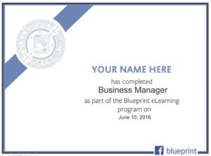 Facebook Certification Blue Print - Proideators Digital Marketing Course Training Institute