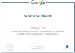 Google Adwords Certification - Proideators Digital Marketing Course Training Institute