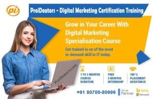 Why ProiDeators is the best digital marketing Course institute in Thane