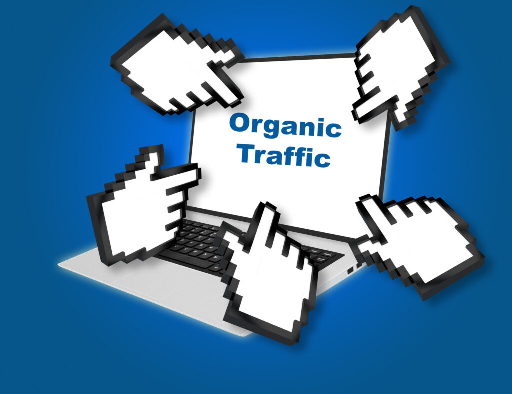 Organic Traffic concept